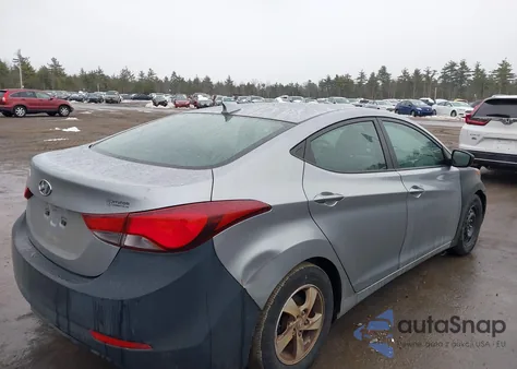2015 Hyundai Elantra Se from USA, damaged, VIN 5NPDH4AE9FH580601